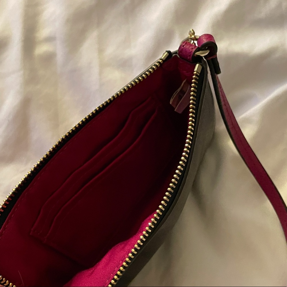 Color Block Coach Wristlet - Picture 3 of 5